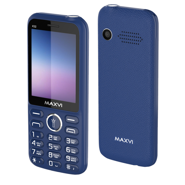 Купить Мобильный телефон Maxvi K32 blue